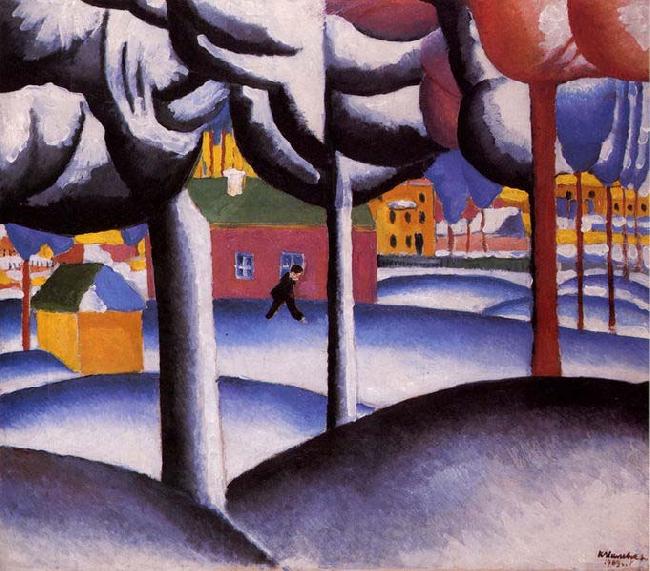 Kazimir Malevich Winter,